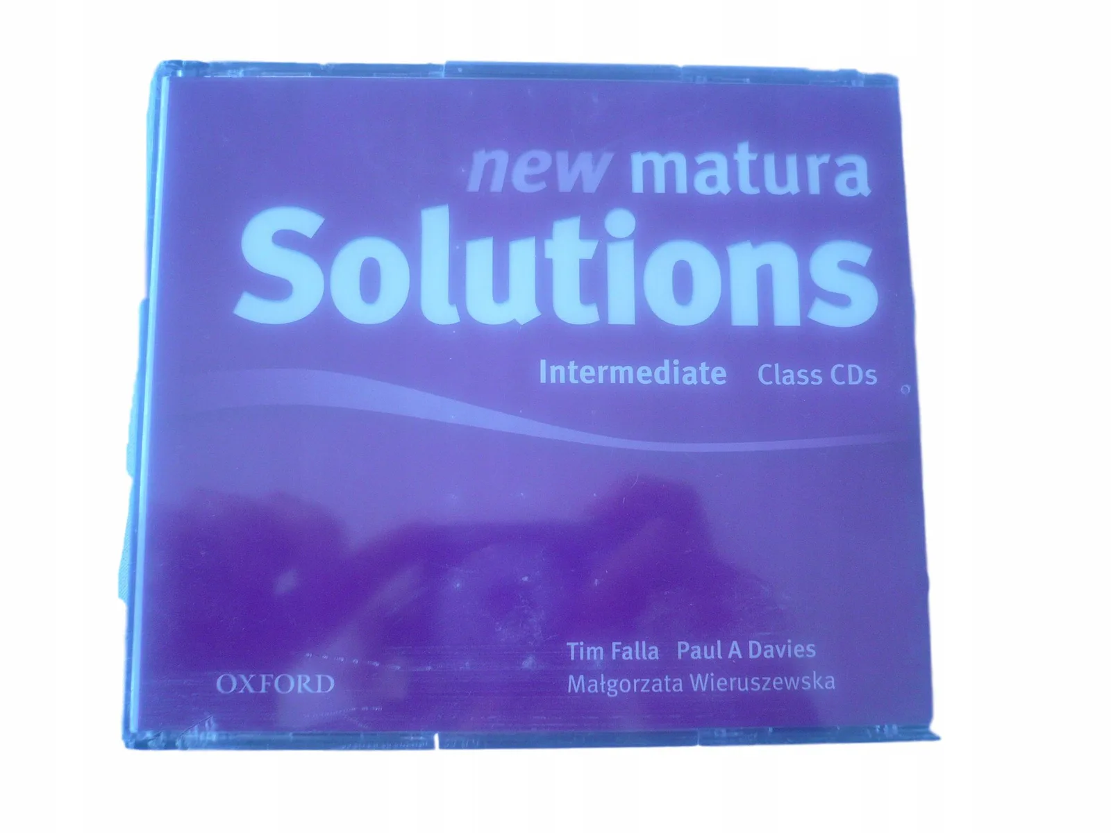 Okładka: NEW MATURA SOLUTIONS intermediate CLASS CDS