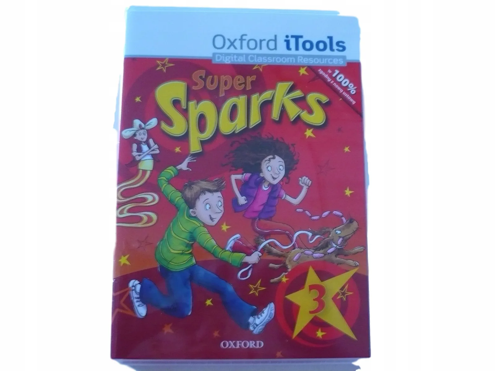 Okładka: SUPER SPARKS 3 Oxford iTools oprogramowanie tablic