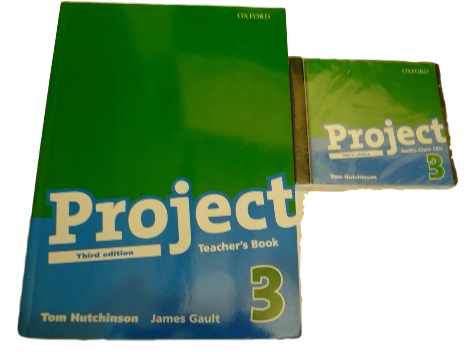 Okładka: PROJECT 3 ksiązka nauczyciela class cd audio