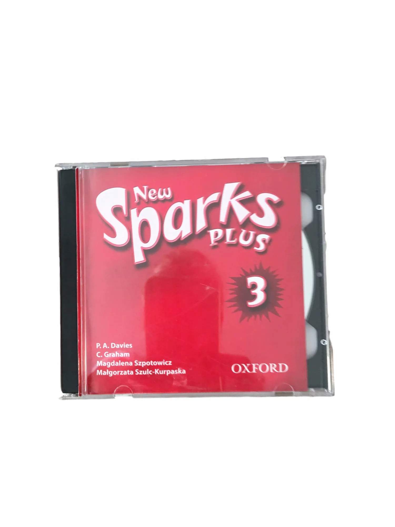 Okładka: NEW SPARKS PLUS CLSSS 3 PŁYTY nauczyciela AUDIO