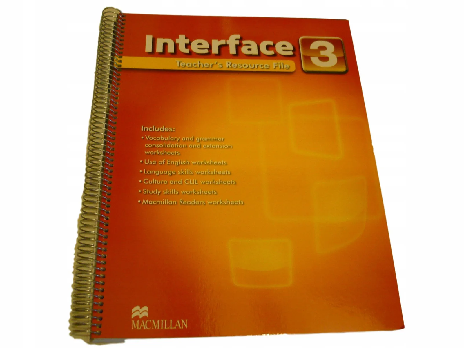 Okładka: INTERFACE 3 TEACHERS RESOURCE FILE