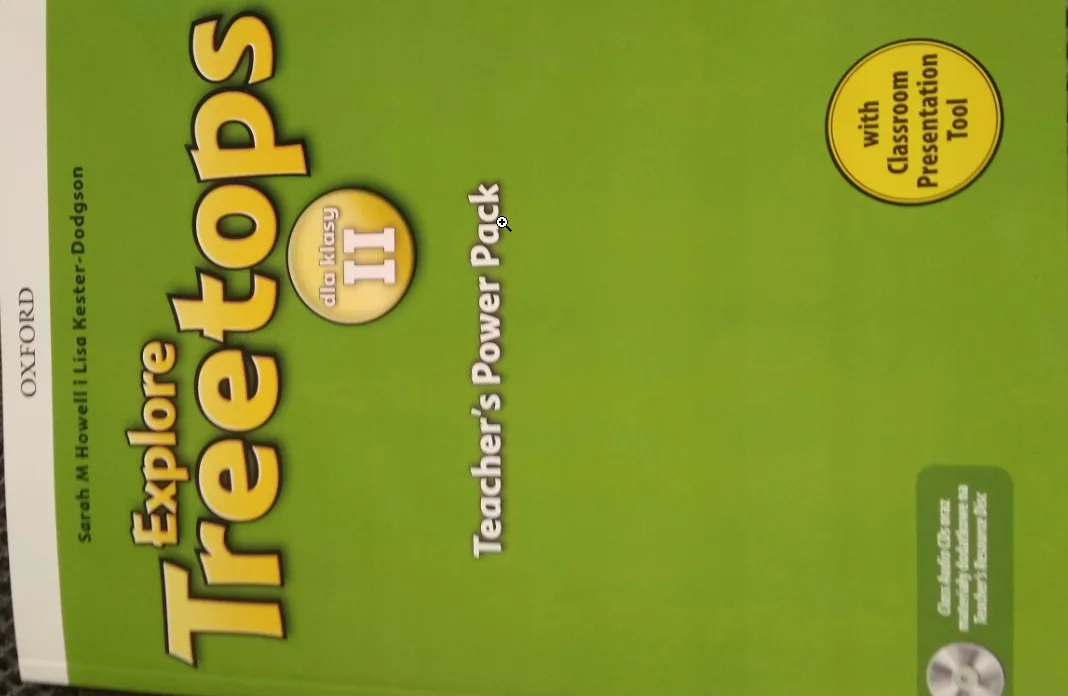 Okładka: EXPLORE TREETOPS 2 Teachers power pack 3CD + DVD