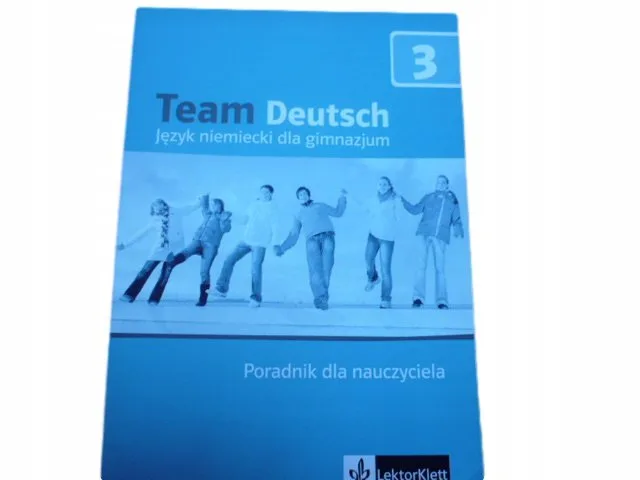 Okładka: TEAM DEUTSCH 3 ksiązka NAUCZYCIELA SPRAWDZIANY