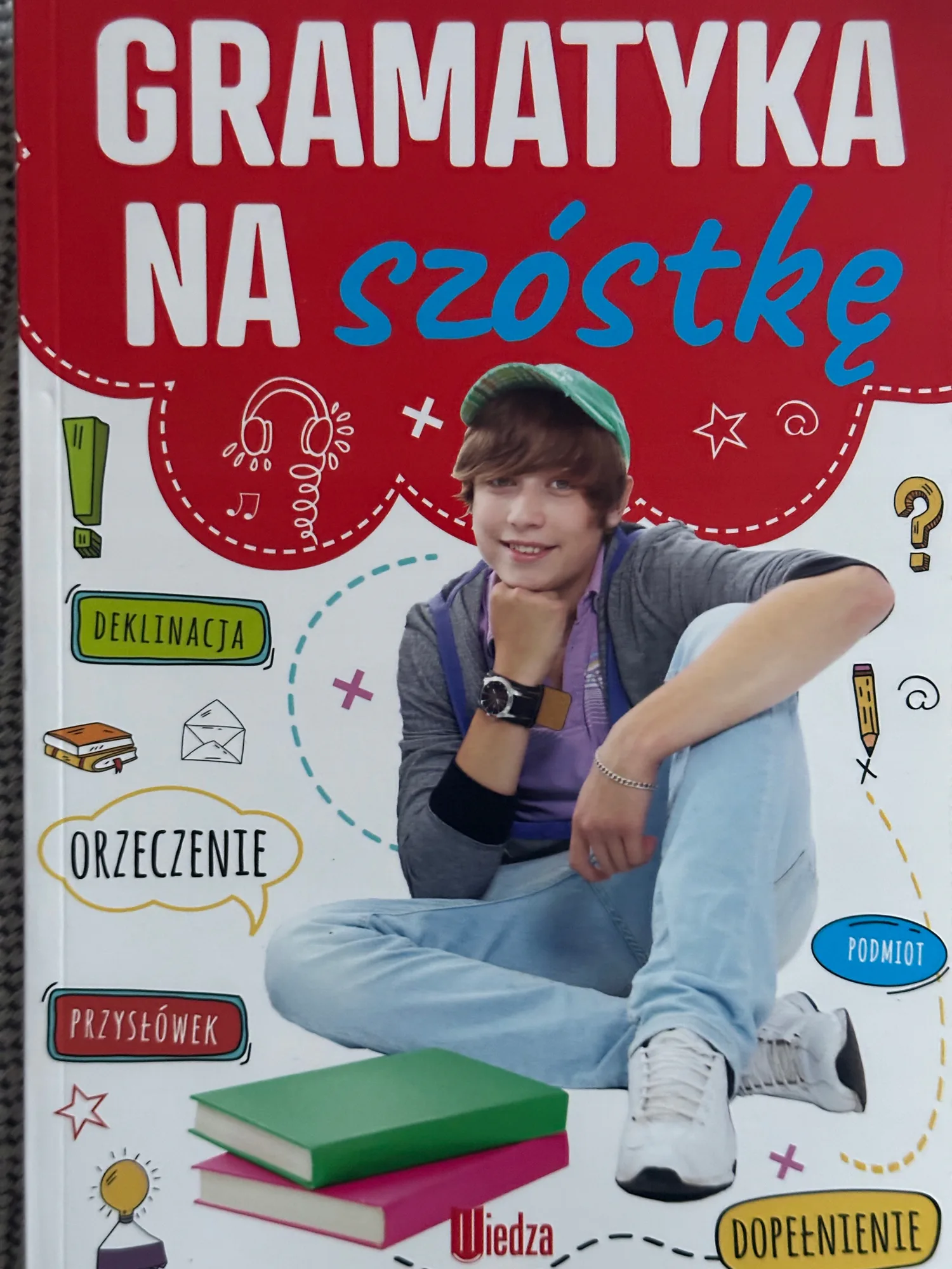 Okładka: Język polski dla uczniów gramatyka na 6 szkoła podstawowa klasa 2-8