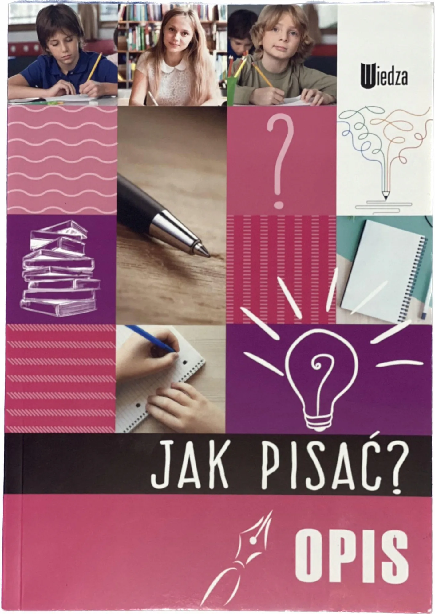 Okładka: WYPRACOWANIA KLASA 4 5 6 7 8 SZTUKA PISANIA opis