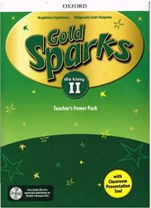 Okładka: GOLD SPARKS dla klasy 2 ksiązka nauczyciela płyty