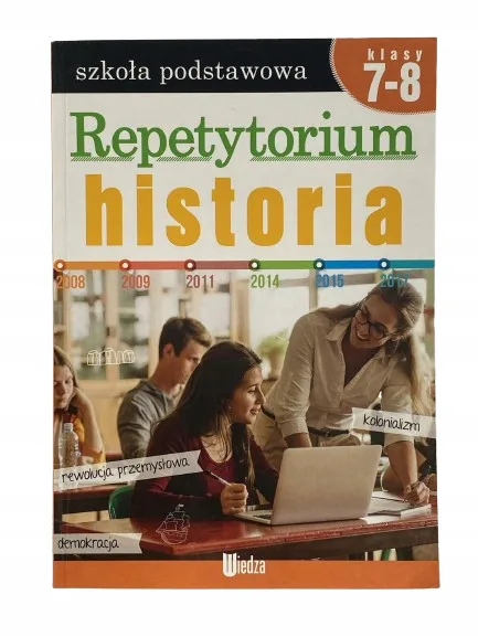 Okładka: HISTORIA ściąga 7 8 opracowania bryk repetytorium