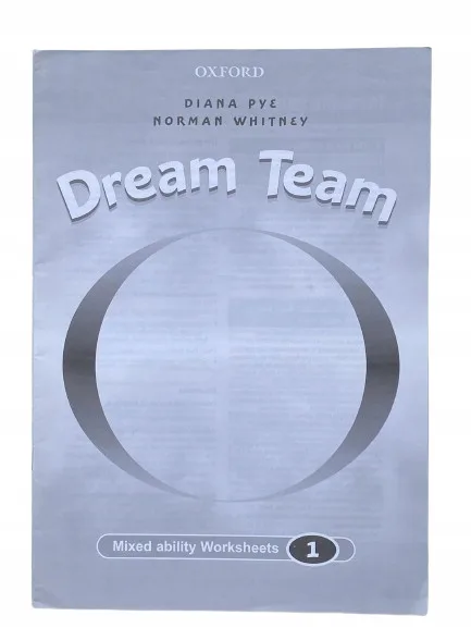 Okładka: Dream Team Oxford Mixed ability worksheets ćwicz.