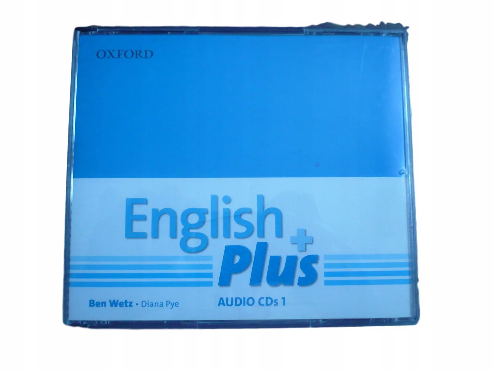 Okładka: ENGLISH PLUS 1 płyty class CDs NAGRANIA NAUCZYCIELA