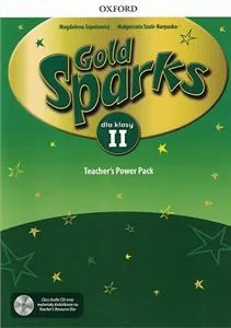 Okładka: GOLD SPARKS 2 teachers book płyty cd DVD książka nauczyciela power pack