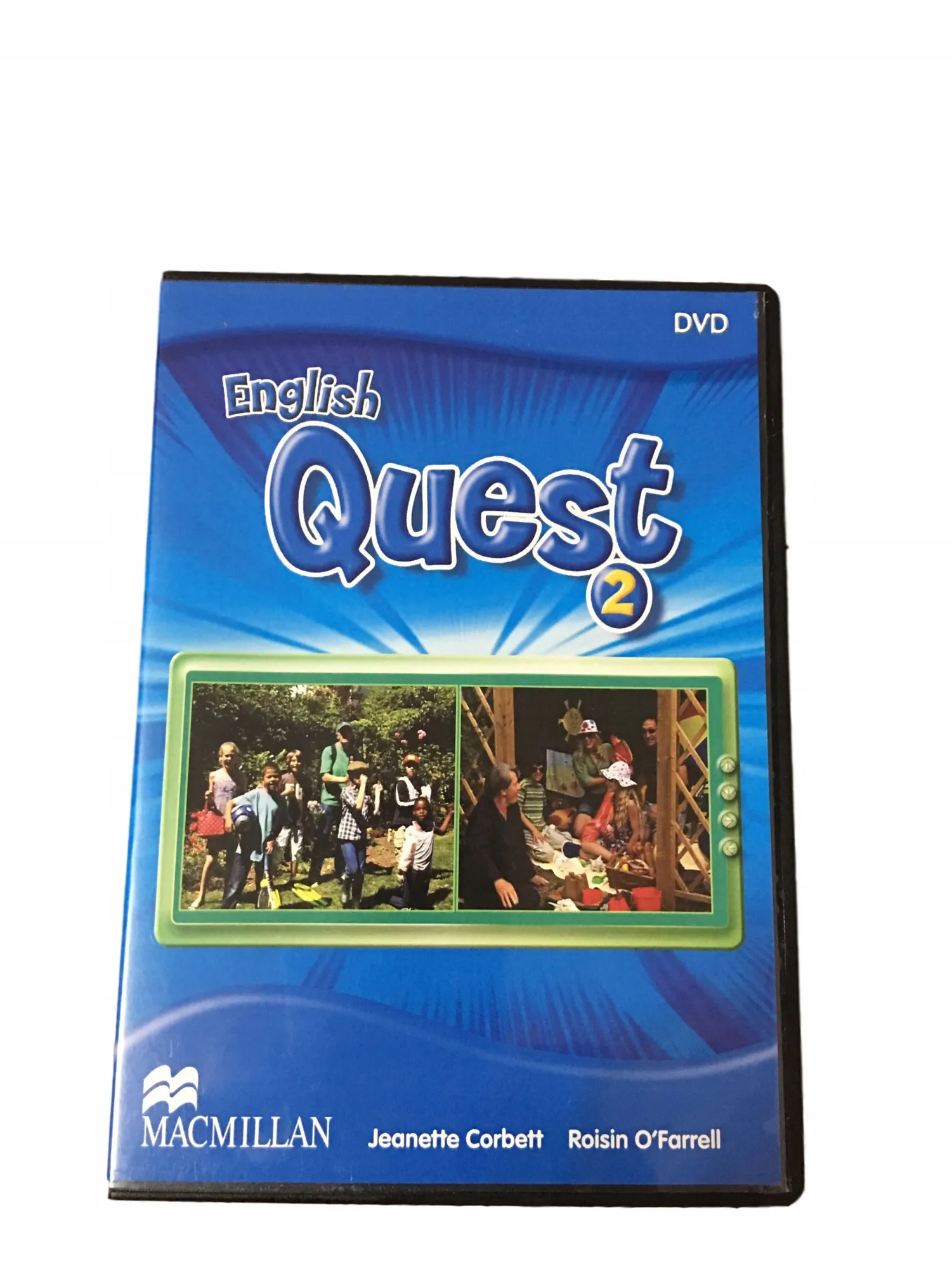 Okładka: ENGLISH QUEST 2 dvd płyta nauczyciela FILMY