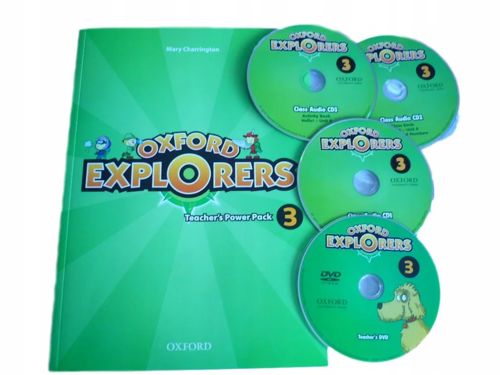 Okładka: Oxford Explorers 3 Teacher's Power Pack 2016 CD's