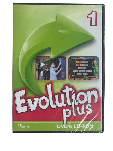 Okładka: EVOLUTION PLUS 1 KLASA 4 dvd płyta nauczyciela