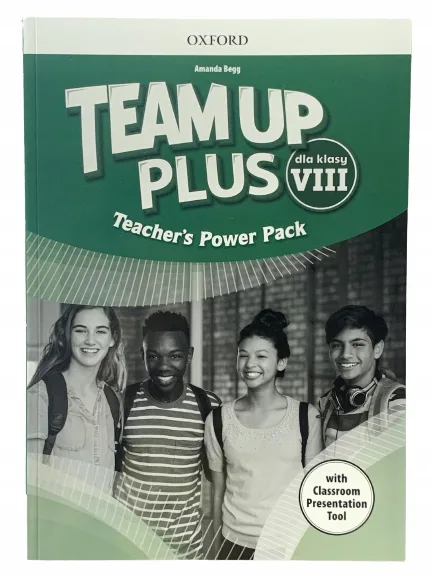 Okładka: TEAM UP PLUS klasa 8 VIII książka nauczyciela