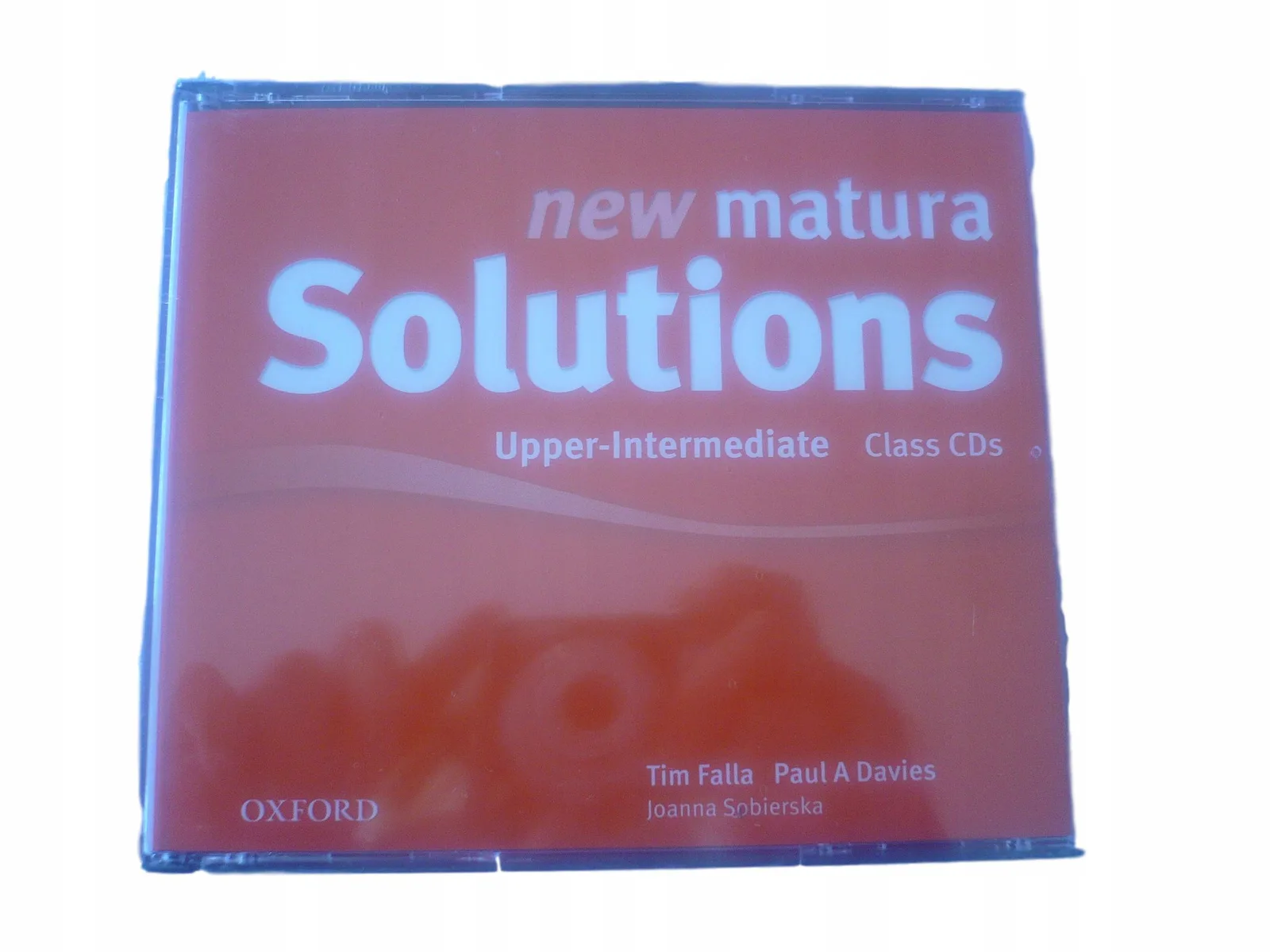 Okładka: NEW MATURA SOLUTIONS upperintermediate CLASS CDS
