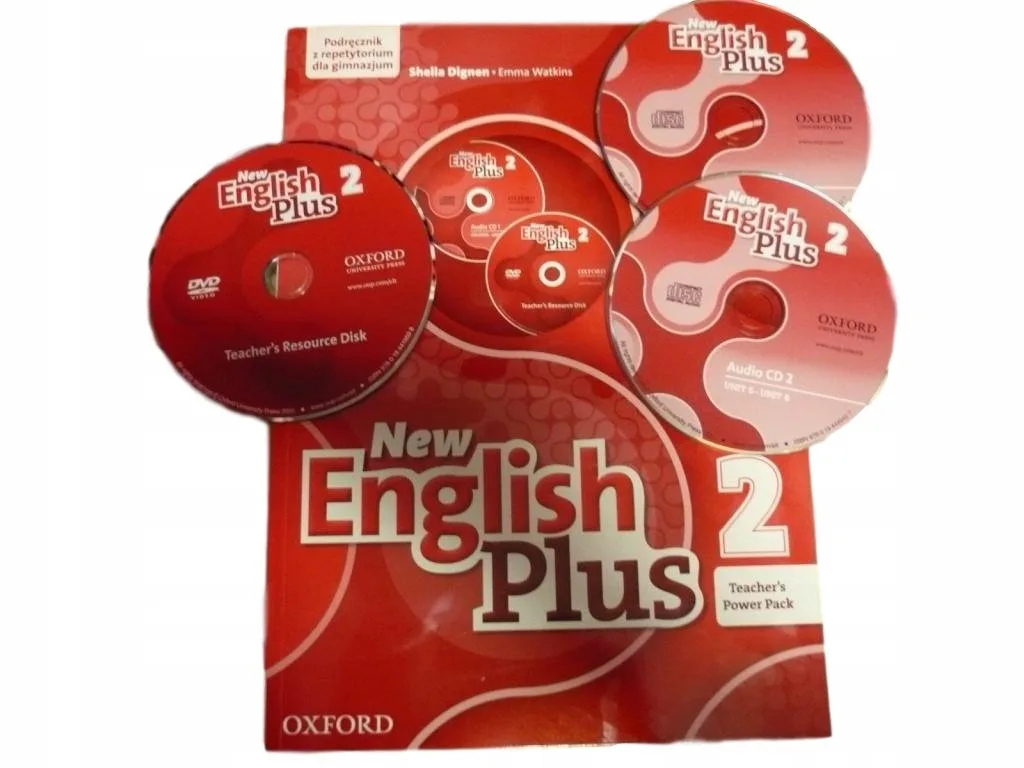 Okładka: NEW ENGLISH PLUS 2 Teacher's book + 3 cd 2015