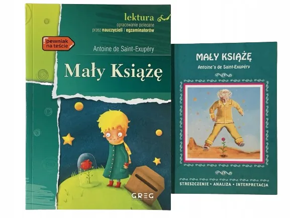 Okładka: Mały książę lektura z opracowaniem ściąga bryk