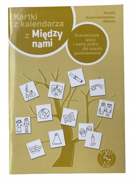 Okładka: MIĘDZY NAMI klasa 4 5 6 KSIĄZKA NAUCZYCIELA karty pracy scenariusze lekcji