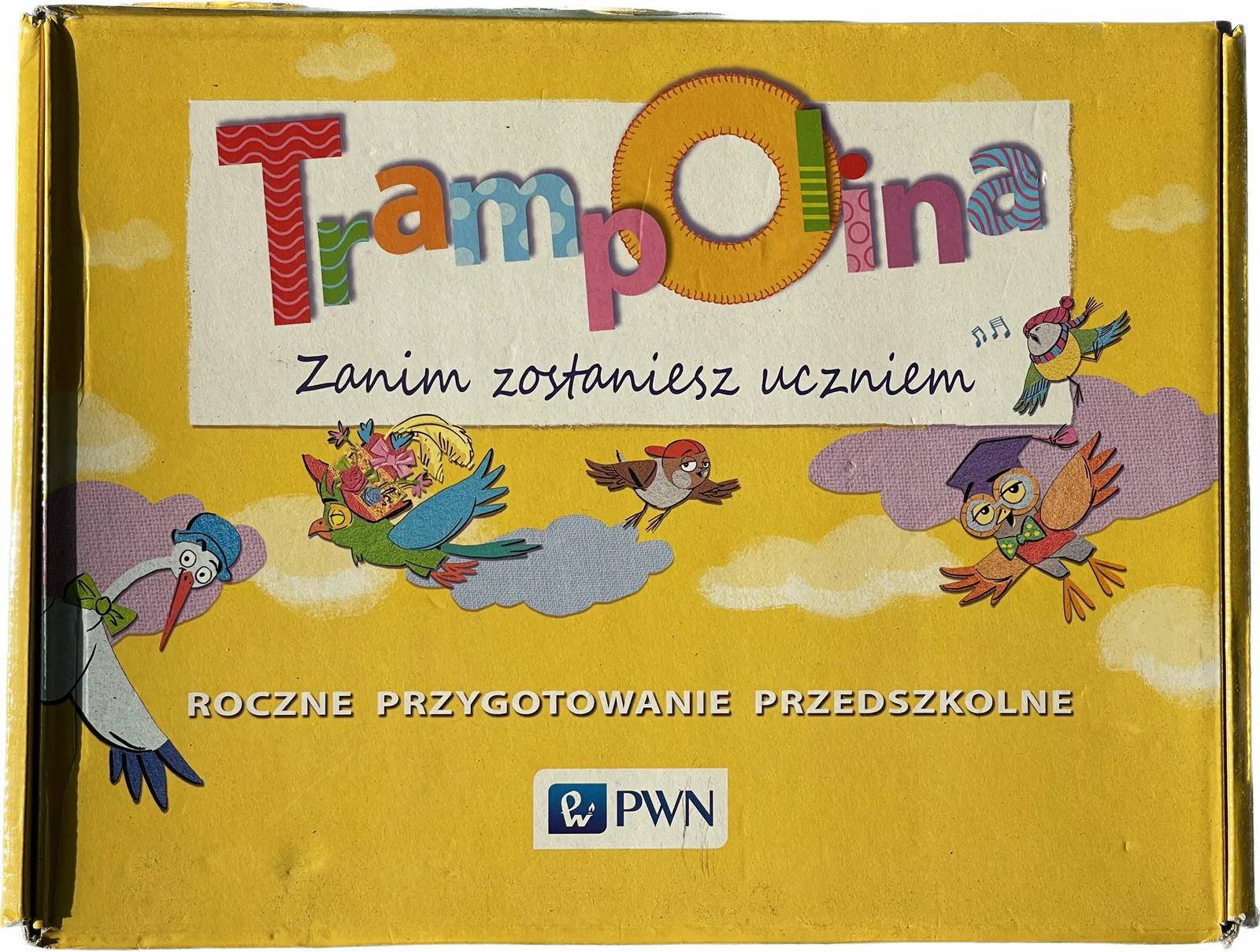 Okładka: TRAMPOLINA ZERÓWKA pakiet box komplet karty pracy NOWY
