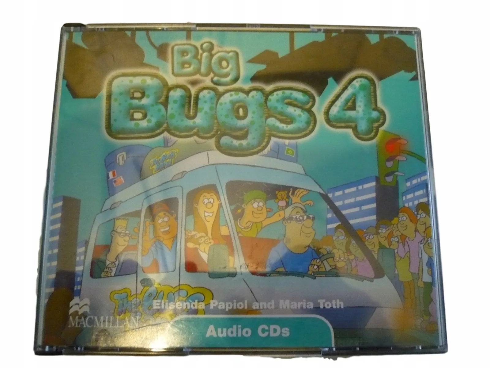 Okładka: BIG BUGS 4 audio cd nagrania nauczyciela CLASS