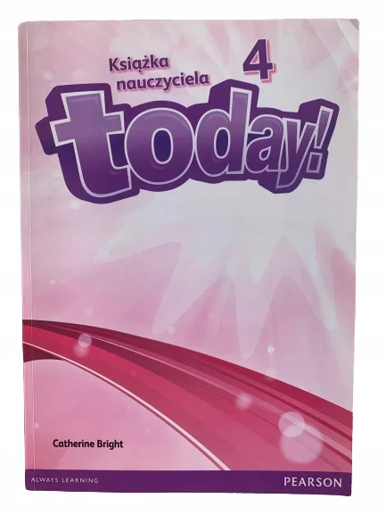 Okładka: TODAY 4 KSIĄŻKA NAUCZYCIELA AUDIO CD KOMPLET DVD