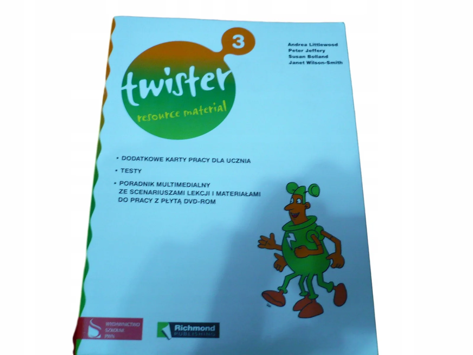 Okładka: TWISTER 3 TESTY sprawdziany ksiązka nauczyciela