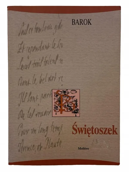 Okładka: ŚWIĘTOSZEK LEKTURA MOLIER