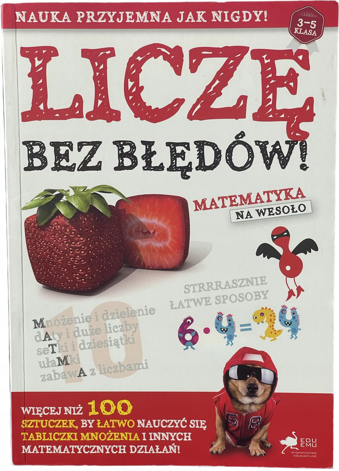 Okładka: Matematyka klasa 3 4 5 liczenie mnożenie dzielenie