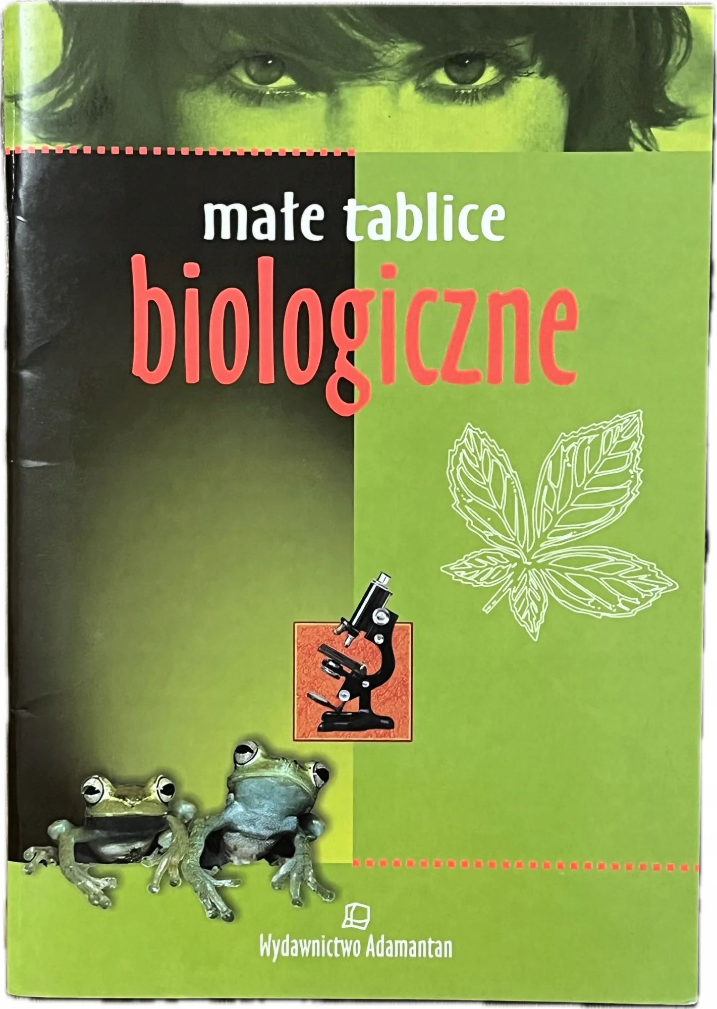 Okładka: Tablice szkolne małe biologiczne biologia klasa 7 8 licem LO