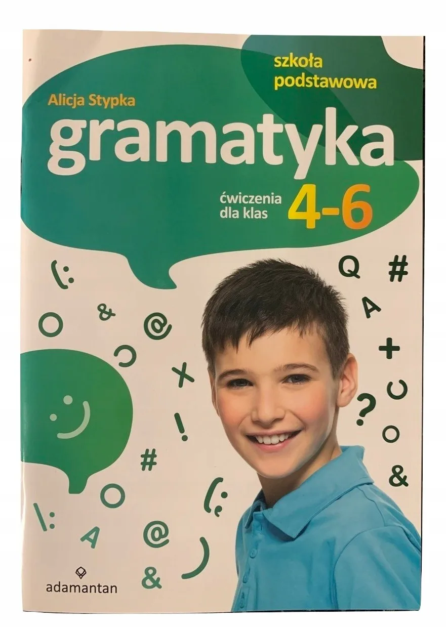 Okładka: Sprawdziany Z GRAMATYKI KLASA 4 5 6 TESTY