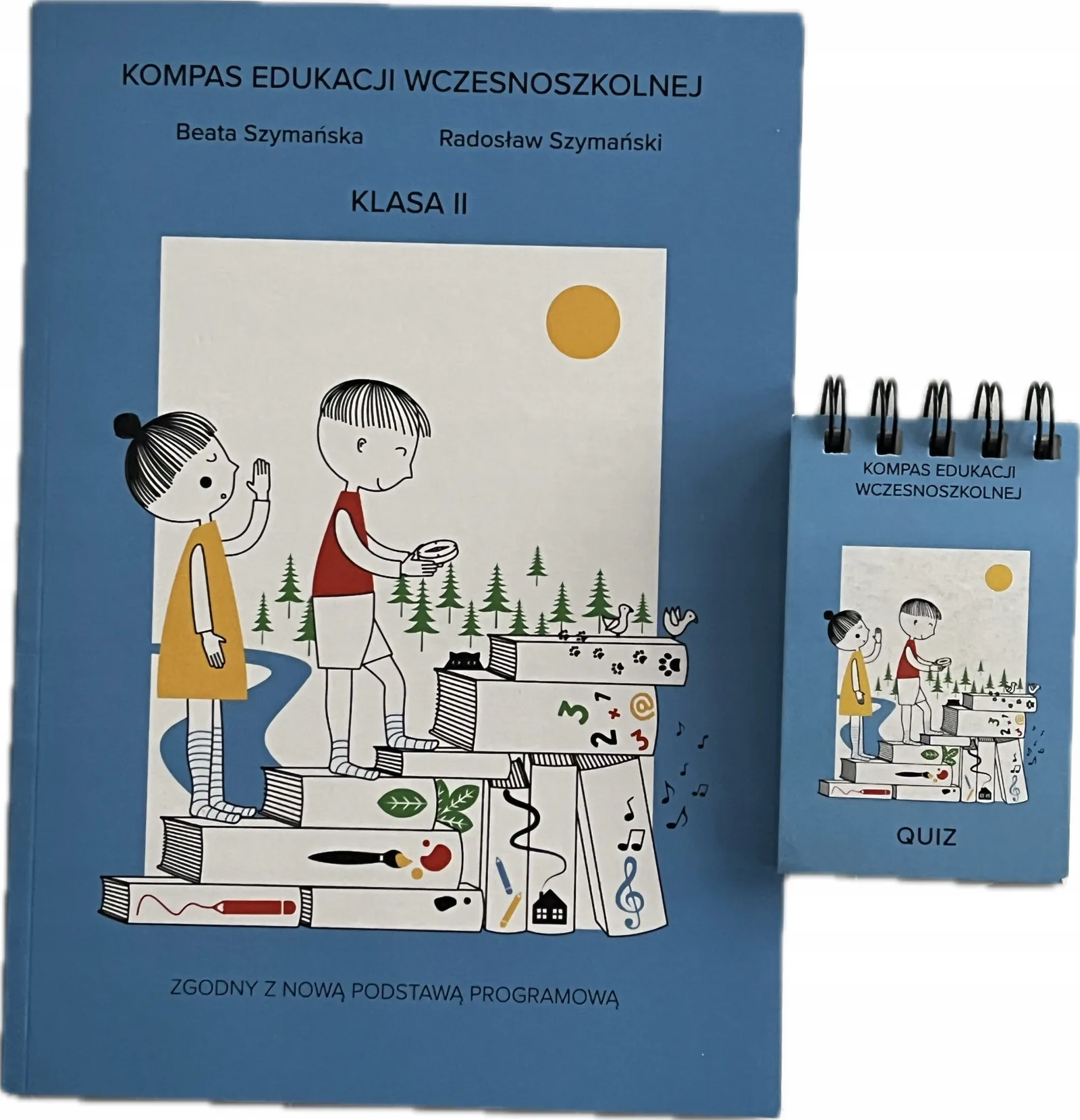Okładka: Kompas edukacji wczesnoszkolnej klasa 2 karty pracy arkusze zintegrowane a4