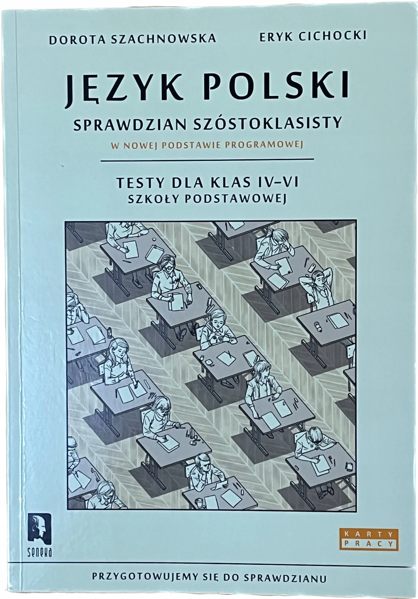 Okładka: język polski testy sprawdziany szóstoklasisty klasa 4 5 6 z odpowiedziami