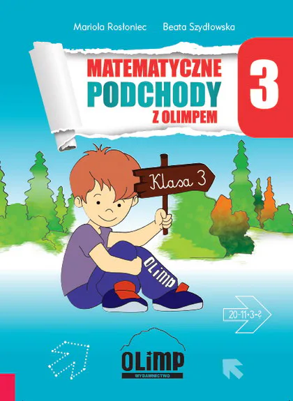 Okładka: Matematyczne podchody z Olimpem kl. 3 Beata Szydłowska, Mariola Rosłoniec