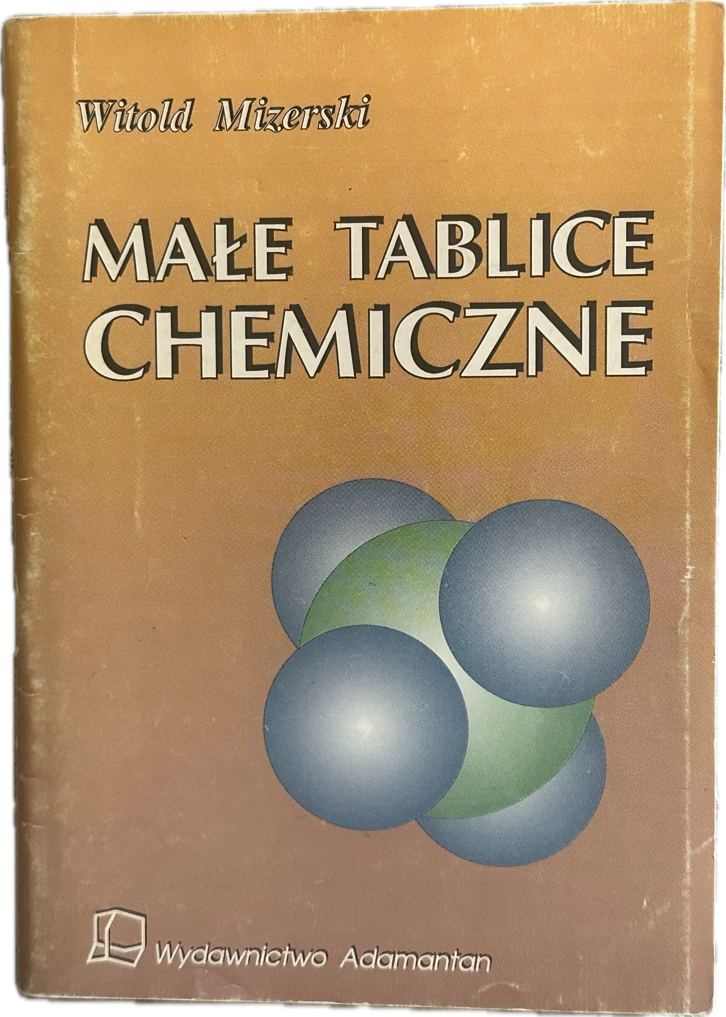 Okładka: MAŁE TABLICE CHEMICZNE ściąga bryk chemia