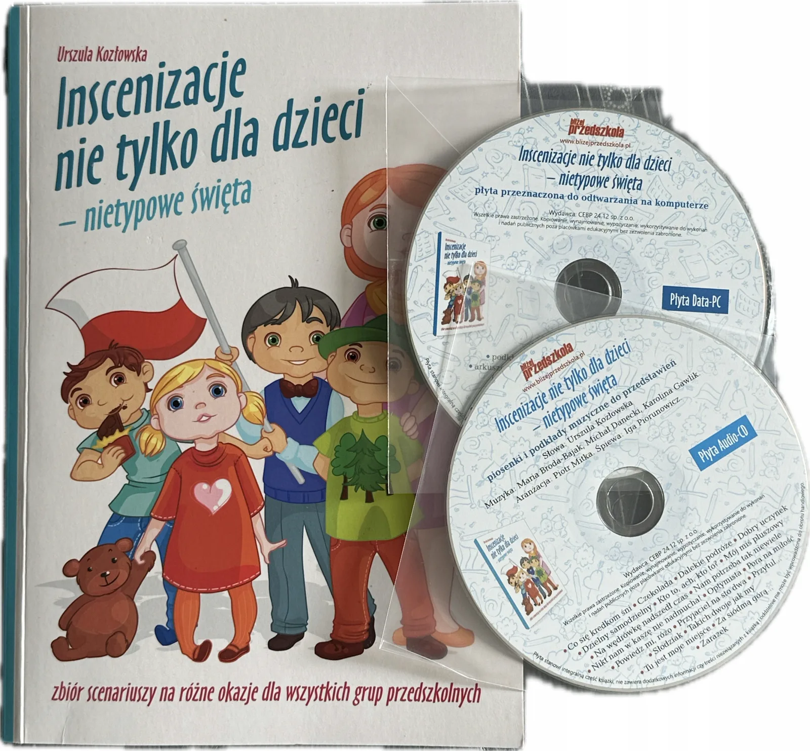 Okładka: Inscenizacje nie tylko dla dzieci nietypowe święta scenariusze zajęć 2 cd
