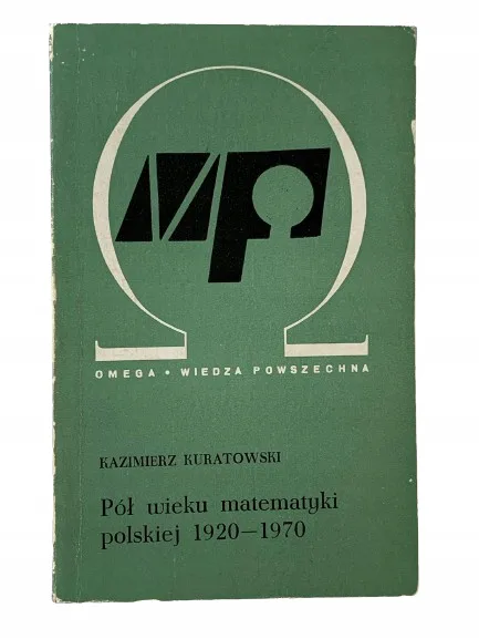 Okładka: Pół wieku matematyki polskiej 1920 1970 bdb