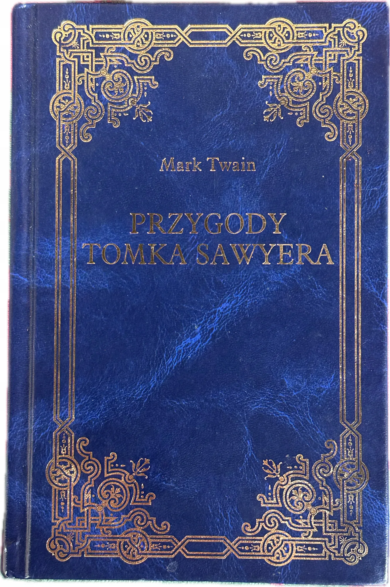 Okładka: PRZYGODY TOMKA SAWYERA MARK TWAIN skóra