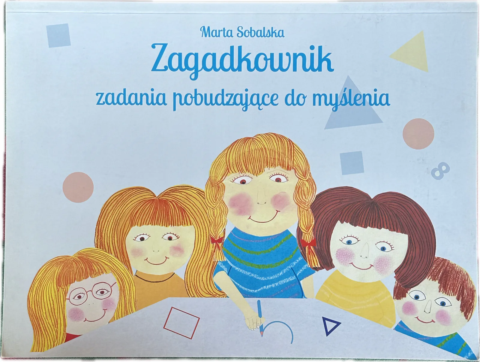 Okładka: ZAGADKOWNIK zagadki zadania pobudzające do myślenia karty pracy 4 5 lat