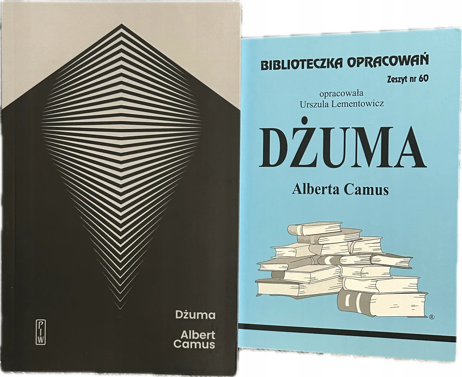 Okładka: Dżuma LEKTURA z opracowaniem Albert Camus liceum