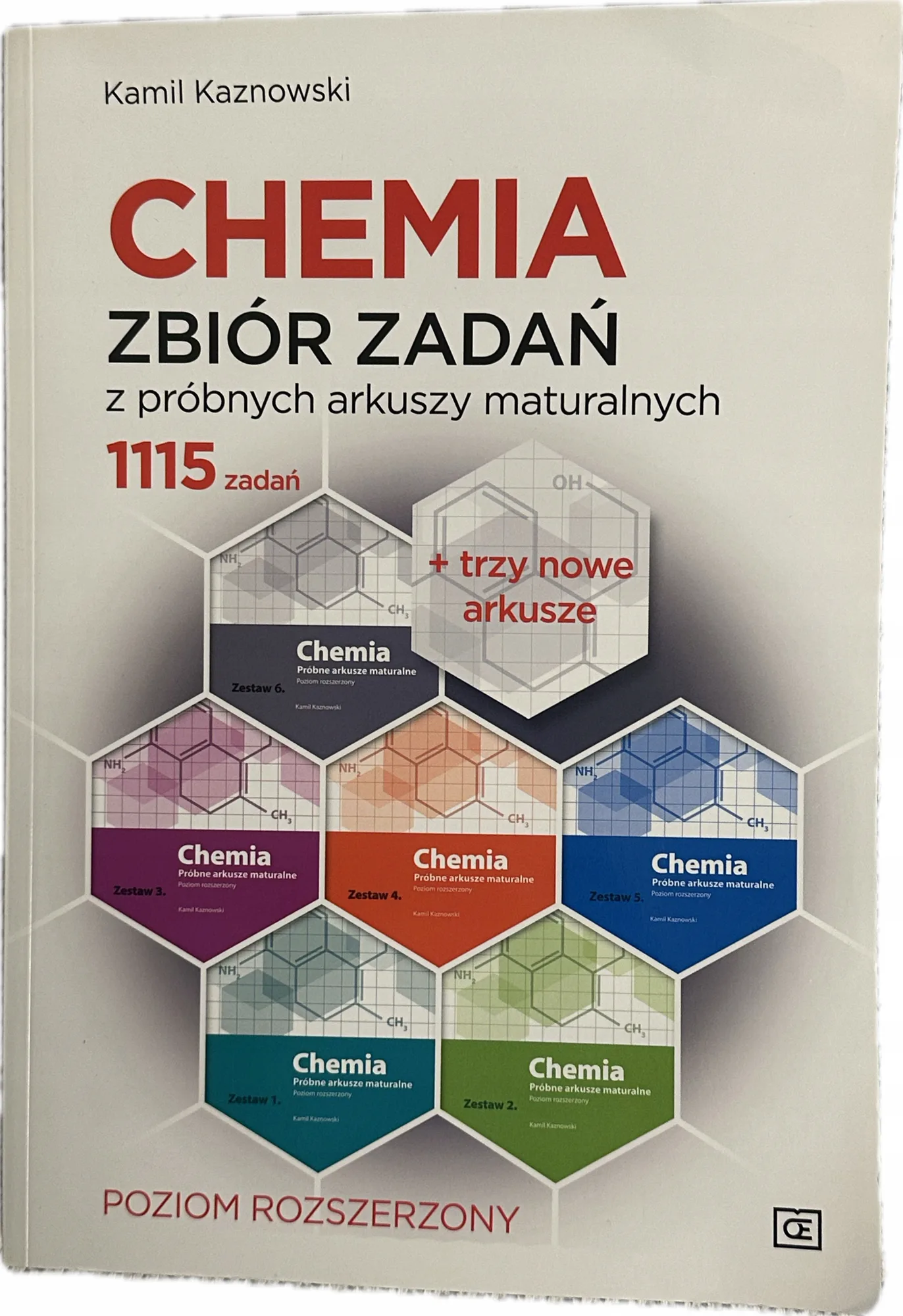 Okładka: CHemia ściąga zbiór zadań z próbnych arkuszy maturalnych rozszerzony 1115