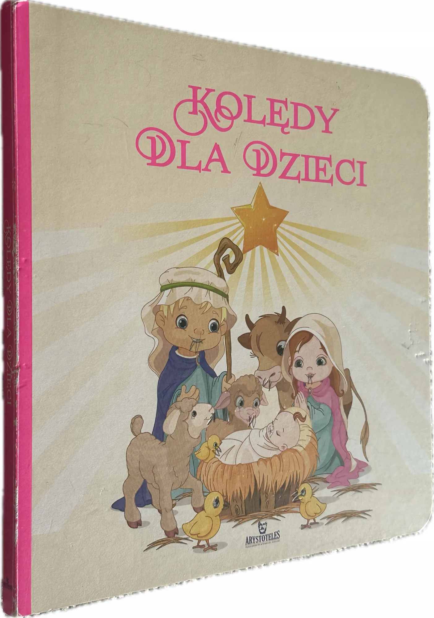 Okładka: Kolędy dla dzieci sztywne tekturowe strony