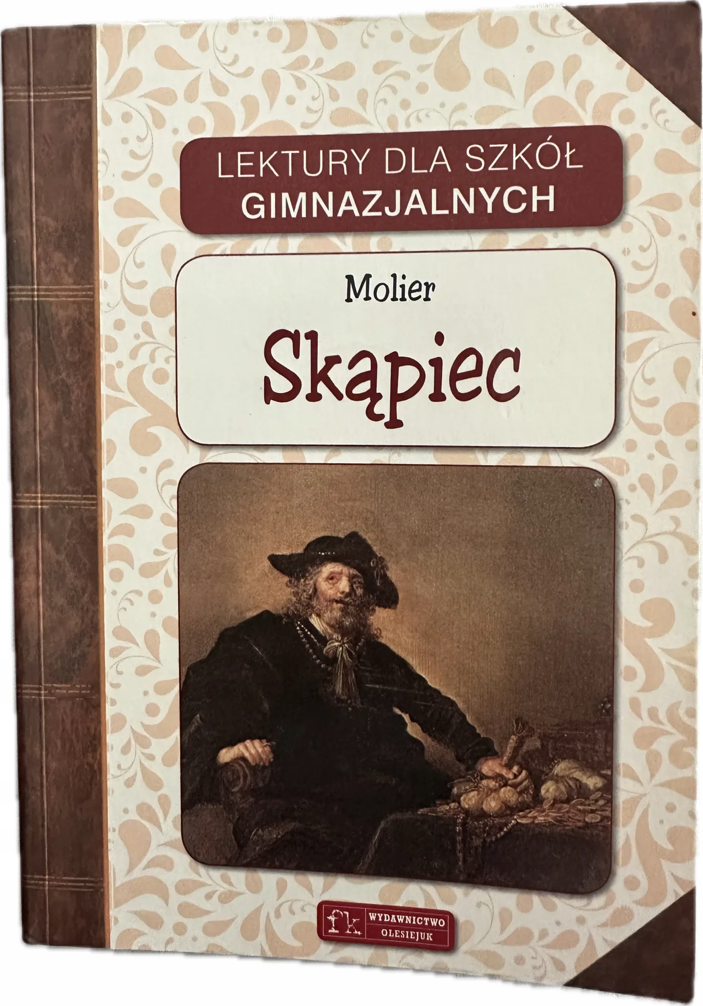Okładka: MOLIER. Skąpiec lektura