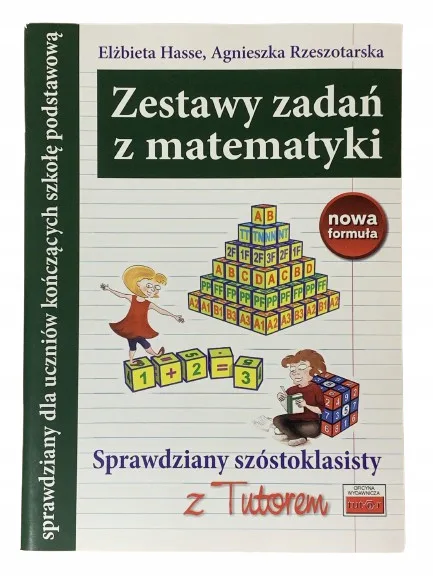 Okładka: SPRAWDZIANY 6 - KLASISTY SZÓSTOKLASISTY matematyka