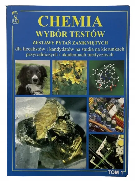 Okładka: Chemia testy zadania z odpowiedziami MATURA medyk