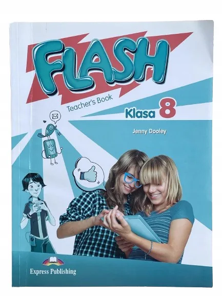 Okładka: Flash klasa 8 Teacher's book książka nauczyciela