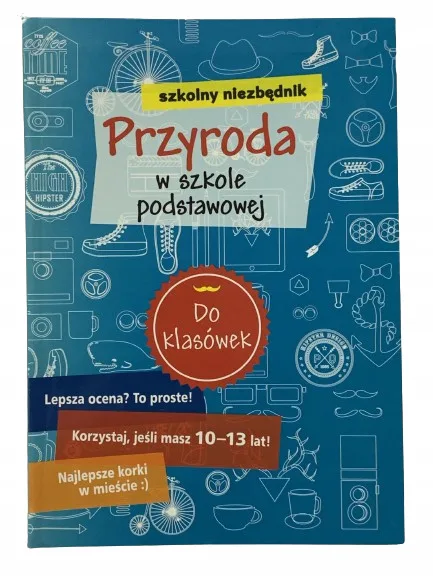 Okładka: PRZYRODA ŚCIĄGA OPRACOWANIA niezbędnik SZKOŁA PODSTAWOWA klasa 4