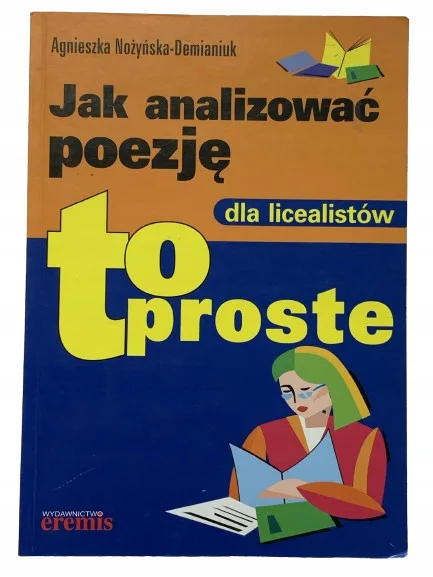 Okładka: Matura LICEUM ŚCIĄGA wiersze opracowania poezja