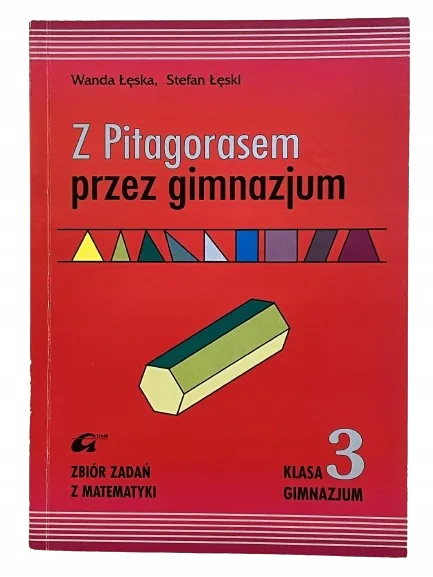 Okładka: MATEMATYKA z PITAGORASEM KLASA 3 GIM zbiór zadań 8