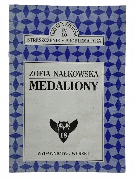 Okładka: Medaliony Nałkowska streszczenie opracowanie