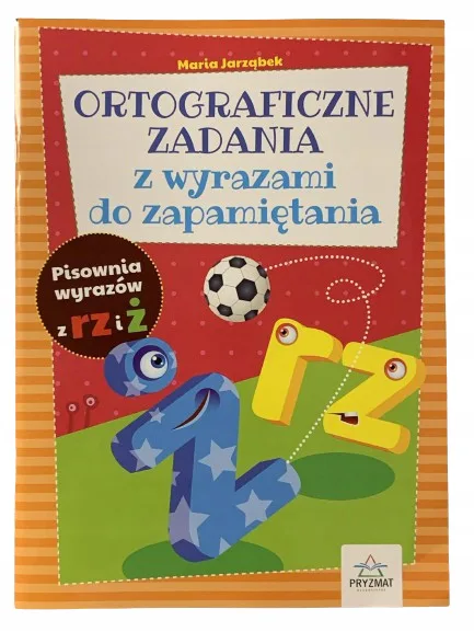 Okładka: Sprawdziany Z ORTOGRAFII KLASA 2 3 pisownia rz ż